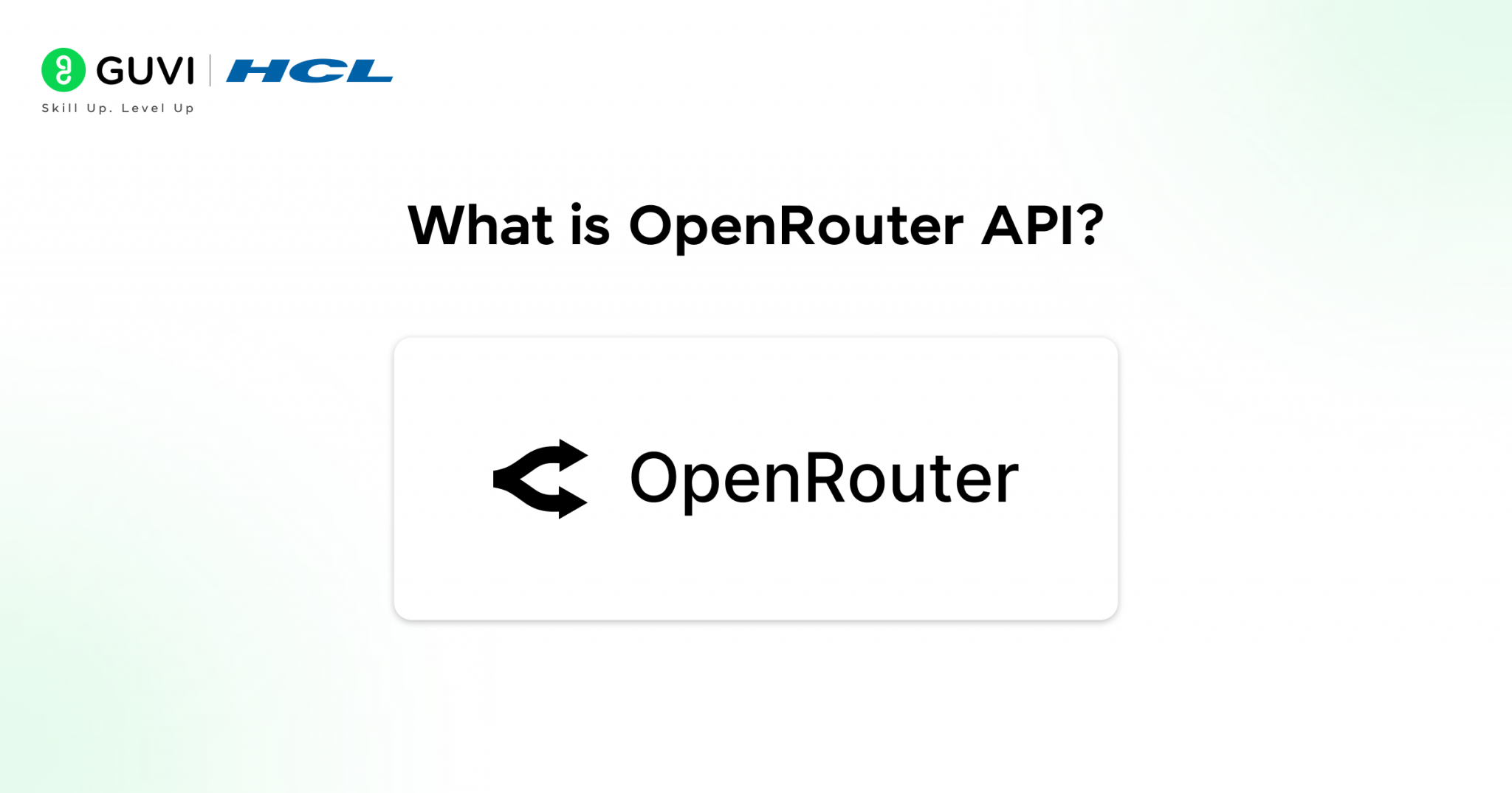 What is OpenRouter API