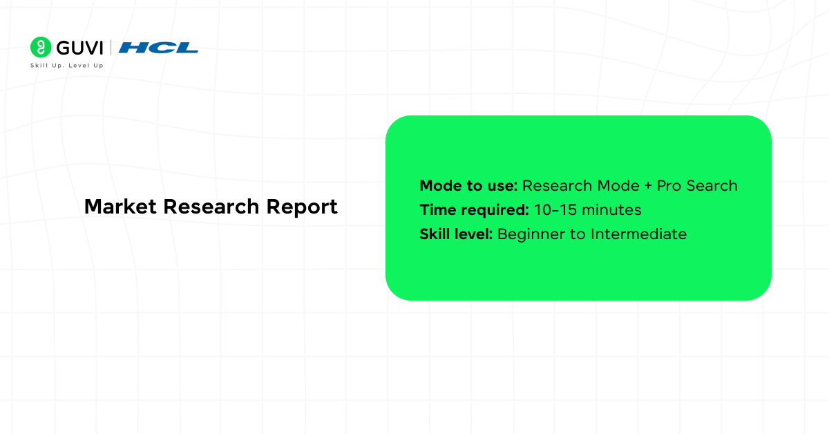 Market Research Report