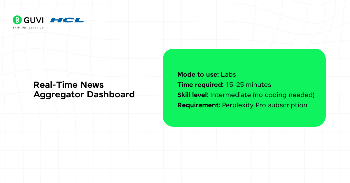 Real-Time News Aggregator Dashboard