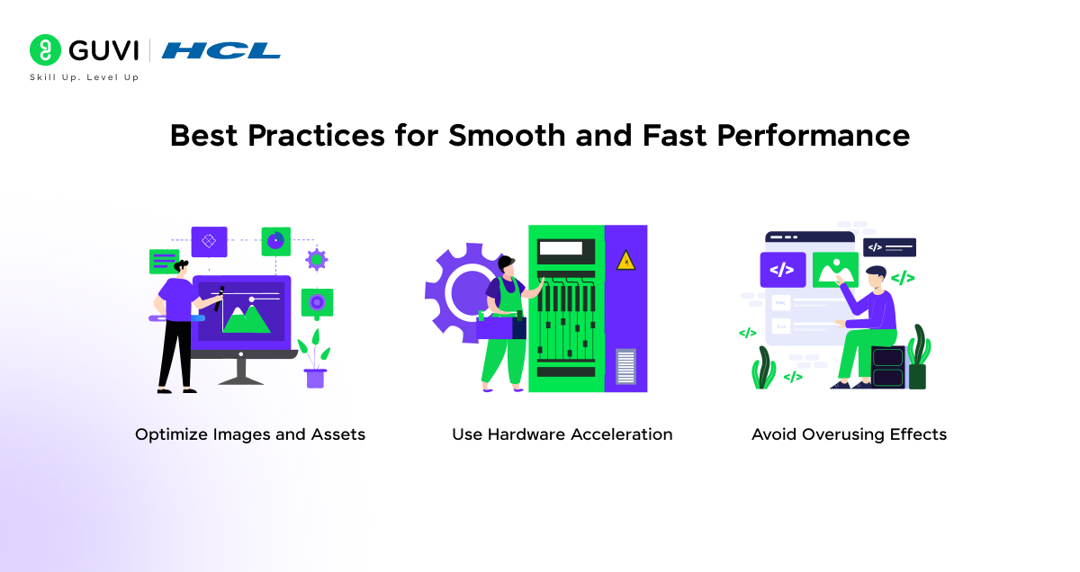 Modern Parallax Scrolling: Techniques, Tools, Practical Guide 3 Best Practices for Smooth and Fast Performance