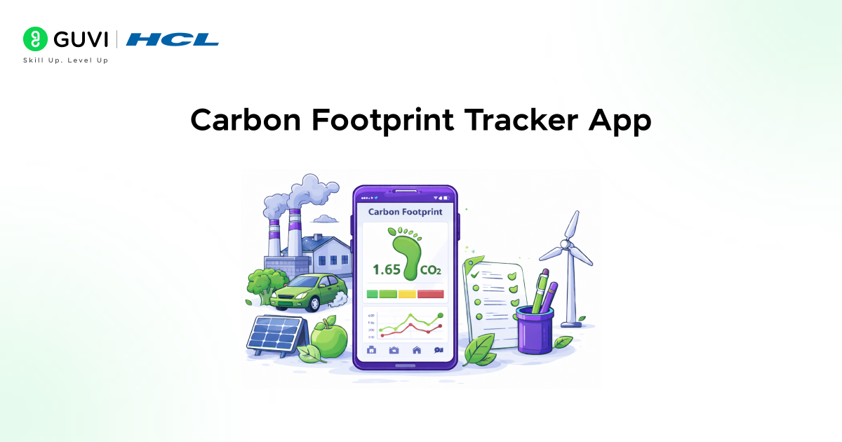 Carbon footprint tracker app
