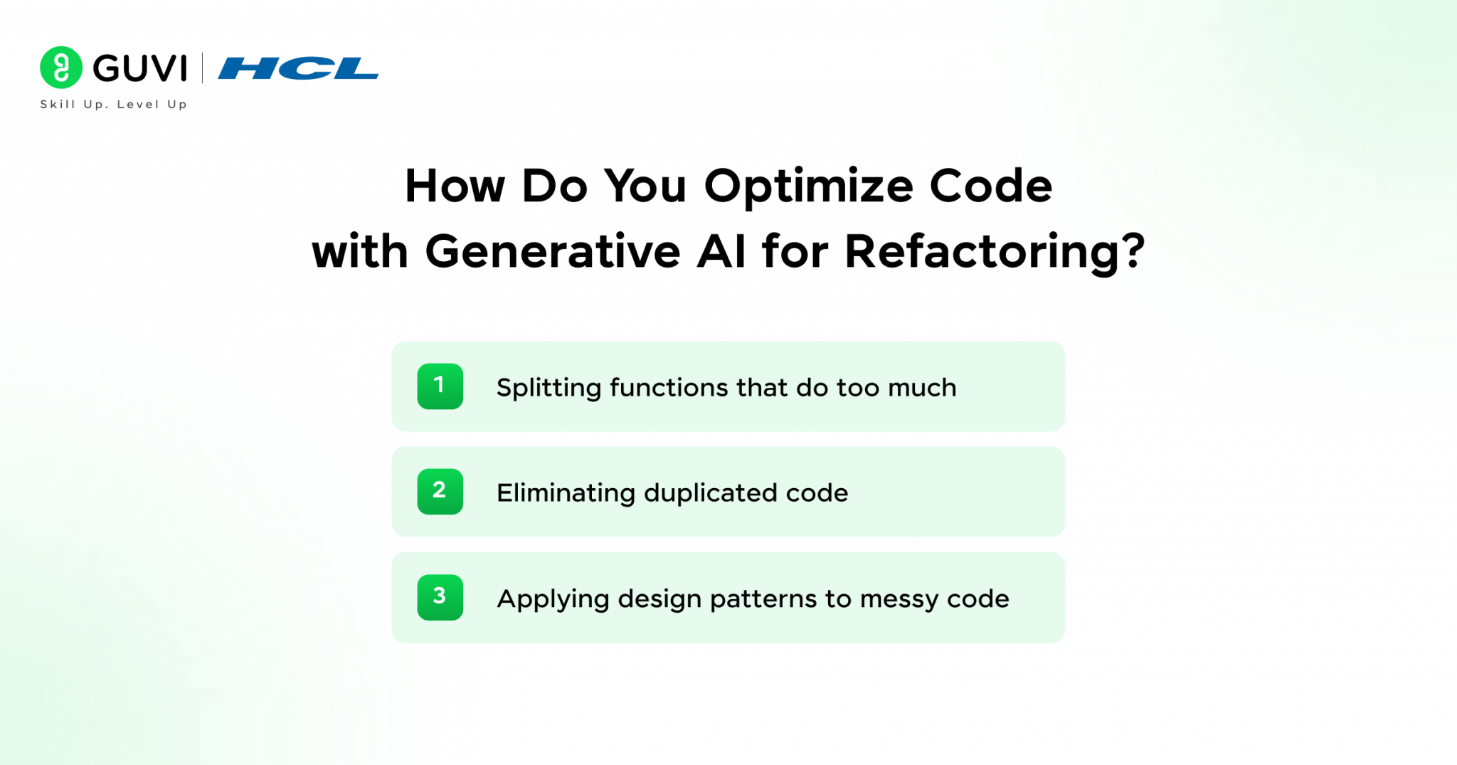 How to Optimize Code with Generative AI (2026)