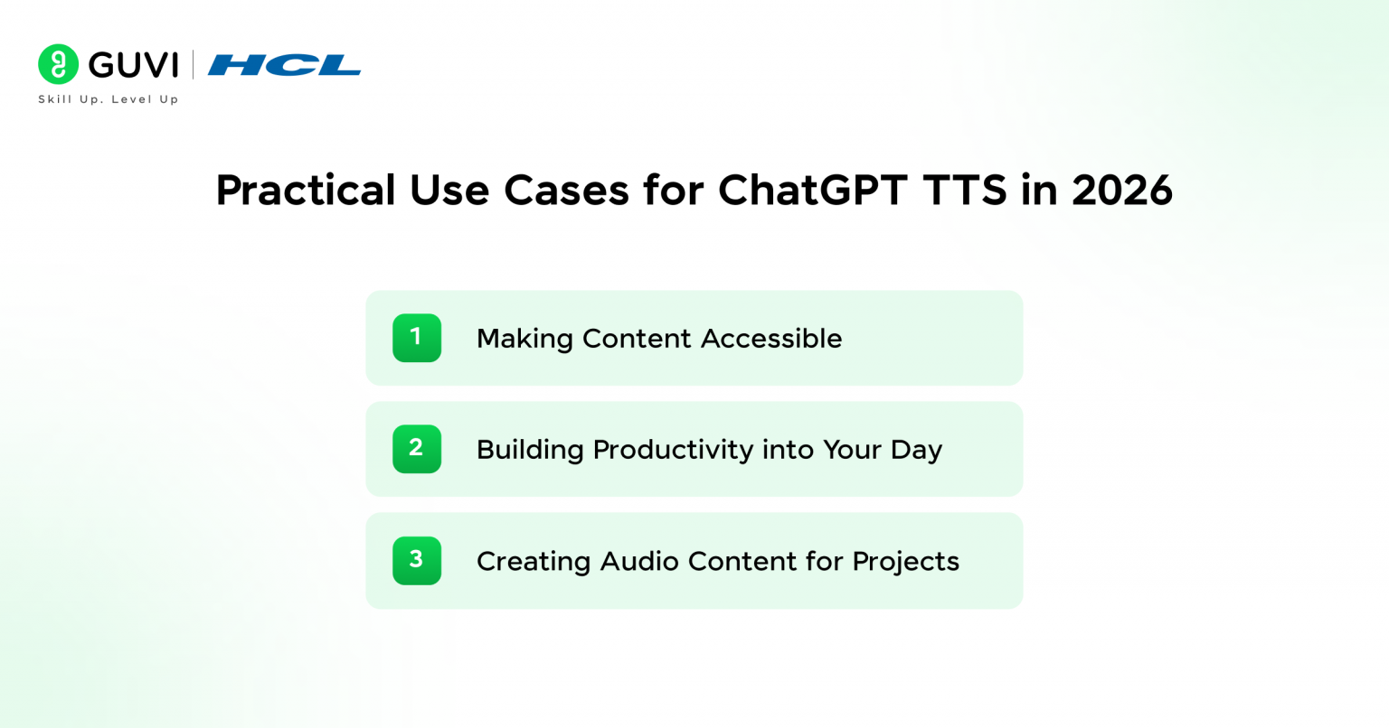 How to Use the ChatGPT Text-to-Speech (TTS) Model in 2026
