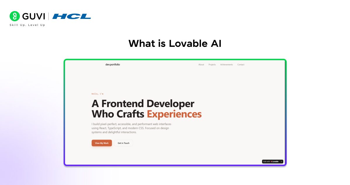 What is Lovable AI 2