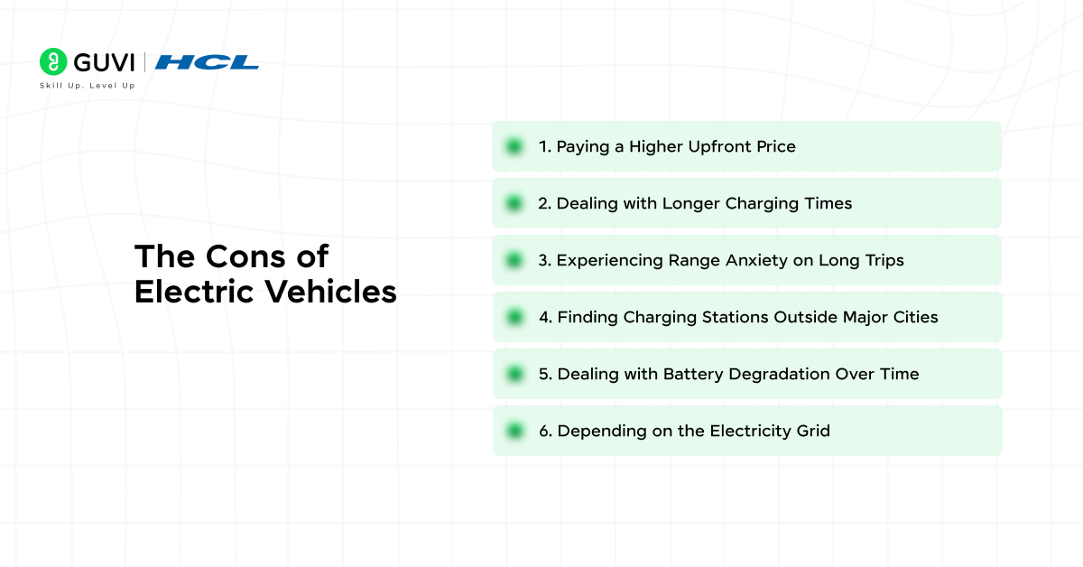 Exploring the Pros and Cons of Electric Vehicles in 2026 3 The cons of using electric vehicles