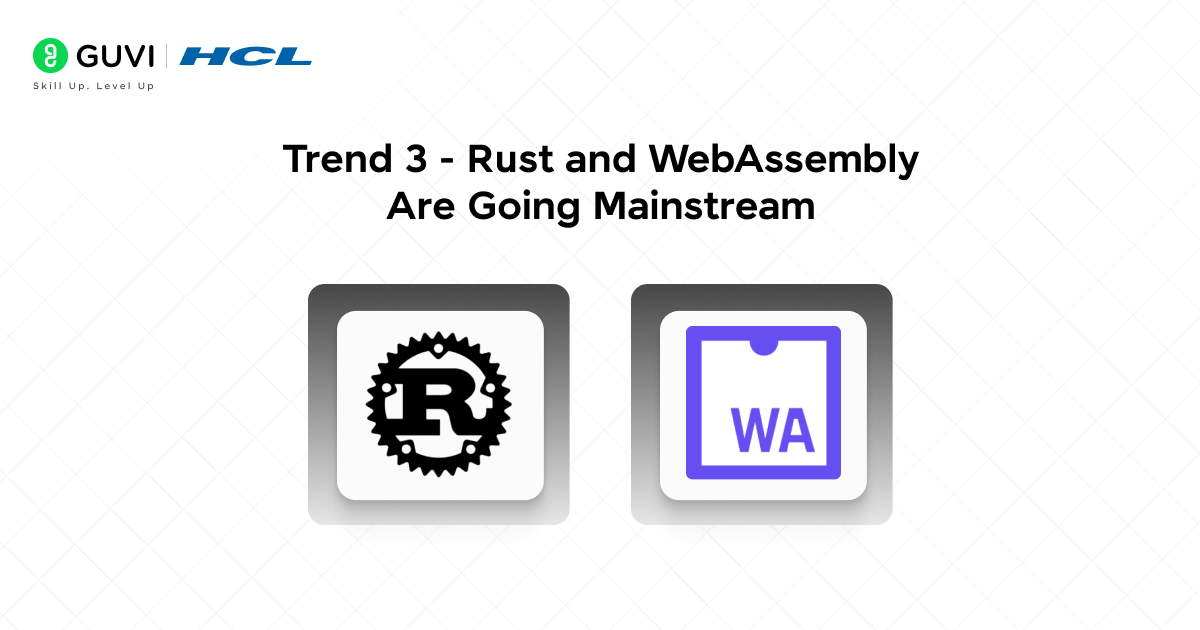 Trend 3 Rust and WebAssembly Are Going Mainstream