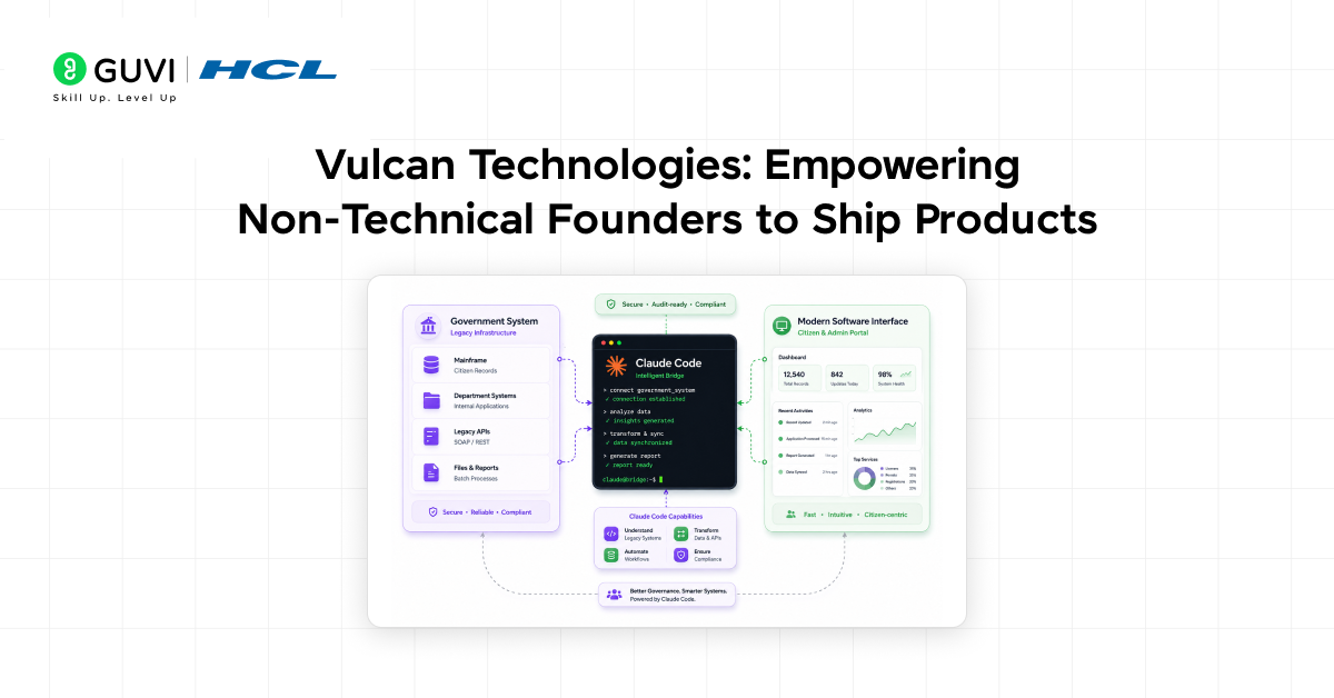 Vulcan Technologies: Empowering Non-Technical Founders to Ship Products