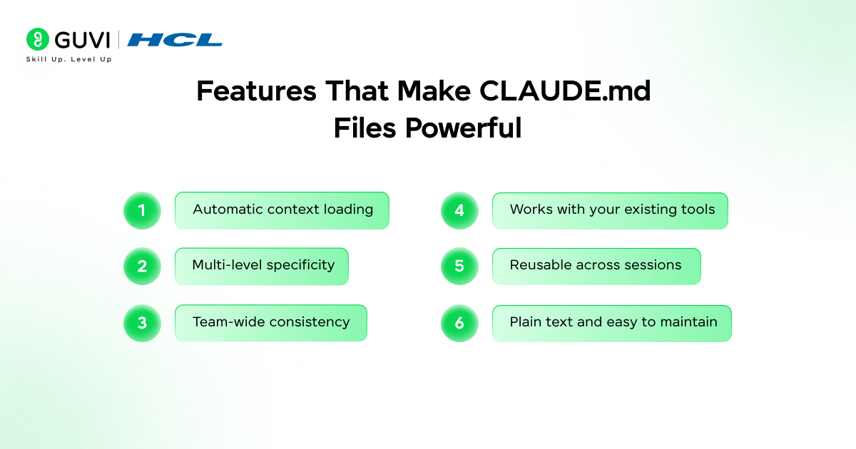 Features That Make CLAUDE.md Files Powerful