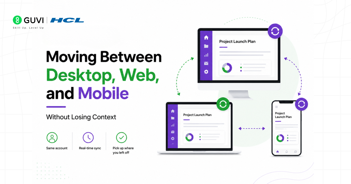 Claude Code Desktop: From Code to Merge, All Inside One App 3 Moving Between Desktop, Web, and Mobile Without Losing Context
