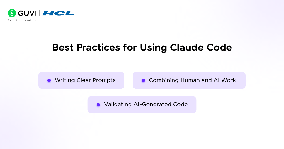 Best Practices for Using Claude Code