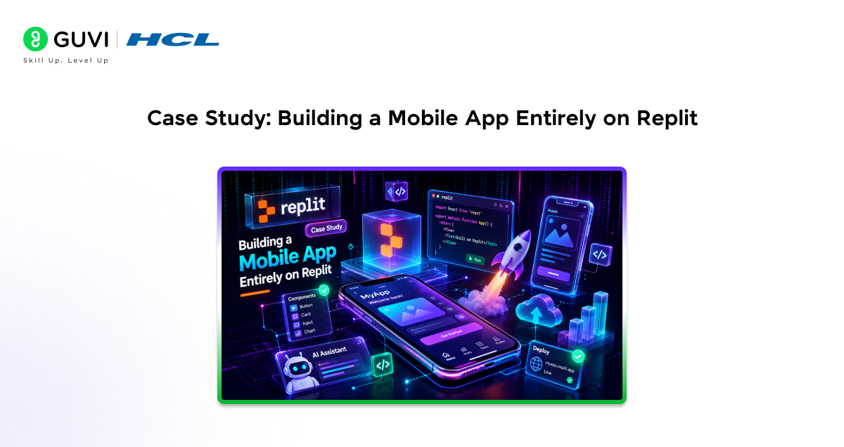 Case study - building a mobile app entirely on replit