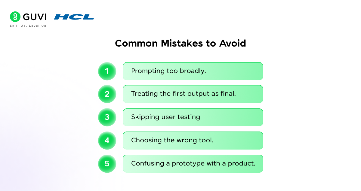 Common Mistakes to Avoid