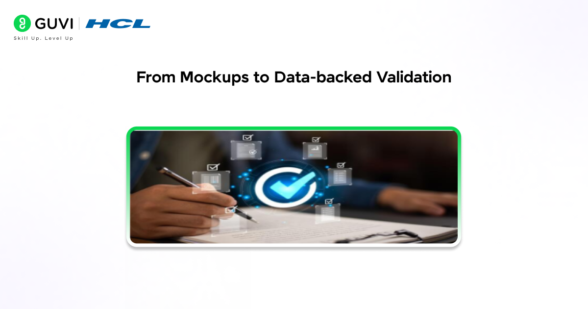 From Mockups to Data backed Validation