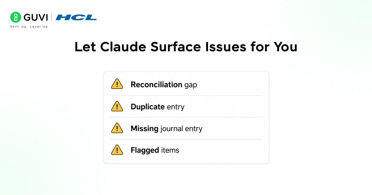 How to Use Claude in Excel for Accounting: Revenue Model Validation 2 Step 2: Let Claude Surface Issues for You
