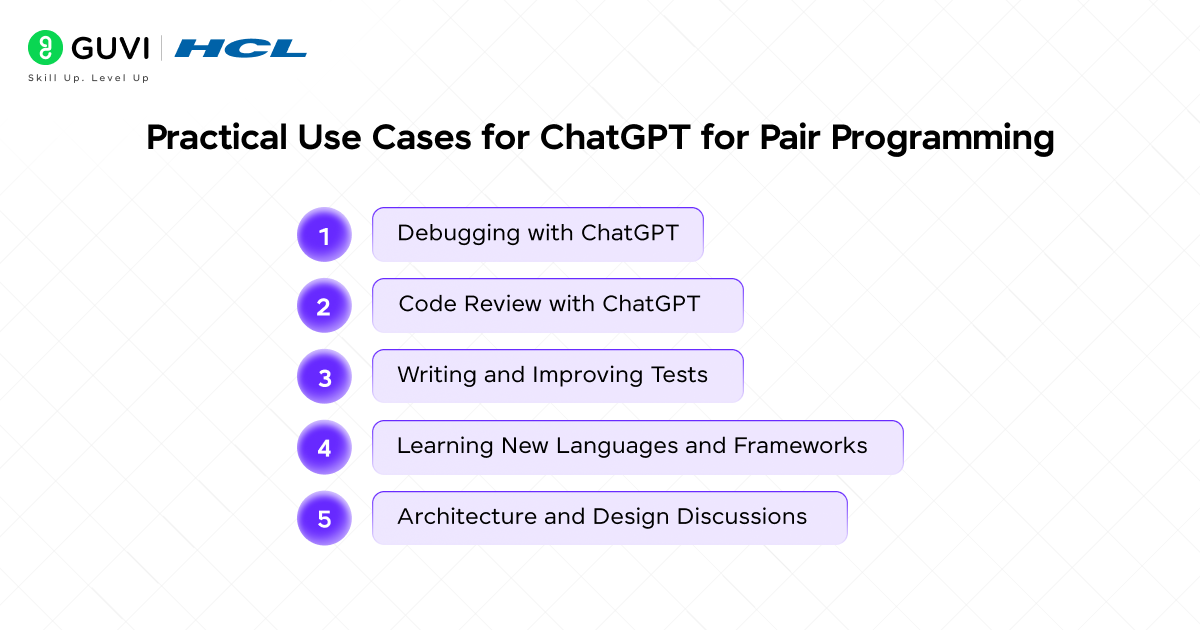 Using ChatGPT for Pair Programming: Complete Guide for Developers (2026) 3 Practical use cases for ChatGPT for Pair Programming