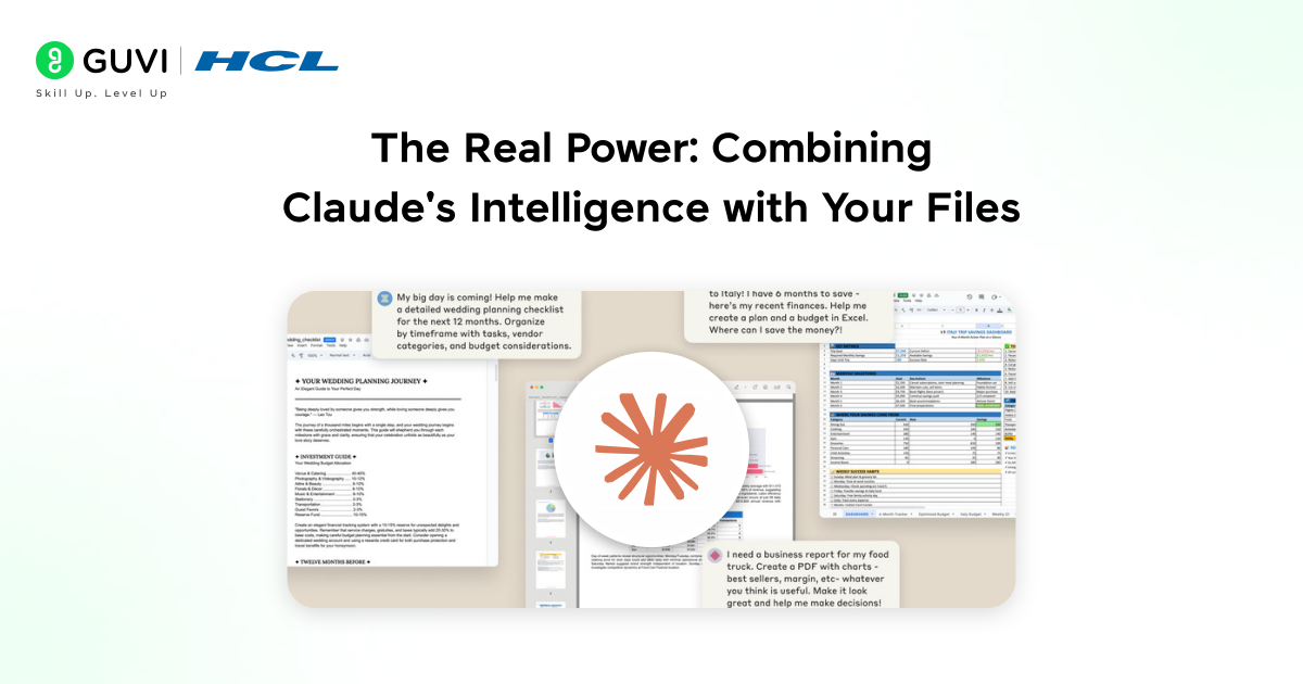 The Real Power: Combining Claude's Intelligence with Your Files