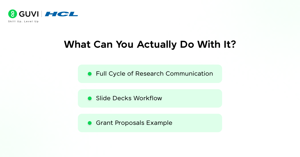 What Can You Actually Do With It