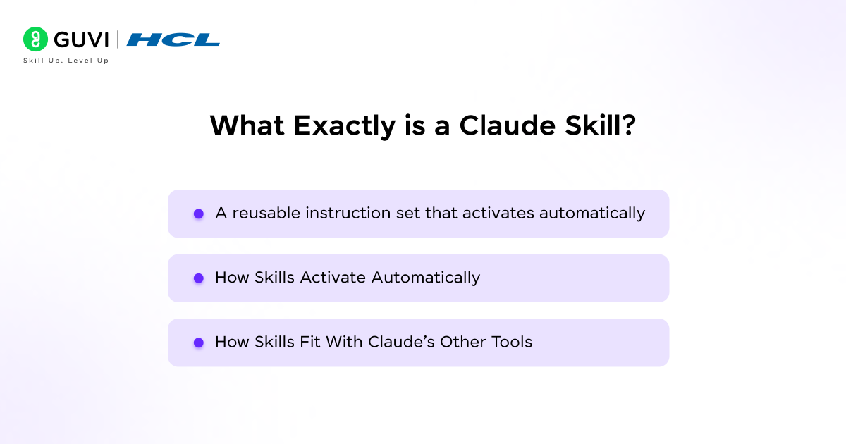 Claude Skills Made Simple: Create Your First Skill in Minutes 1 What Exactly Is a Claude Skill?