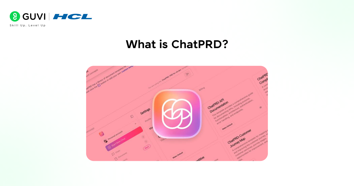 ChatPRD + Replit: From Spec to Running App in Minutes 1 What Is ChatPRD