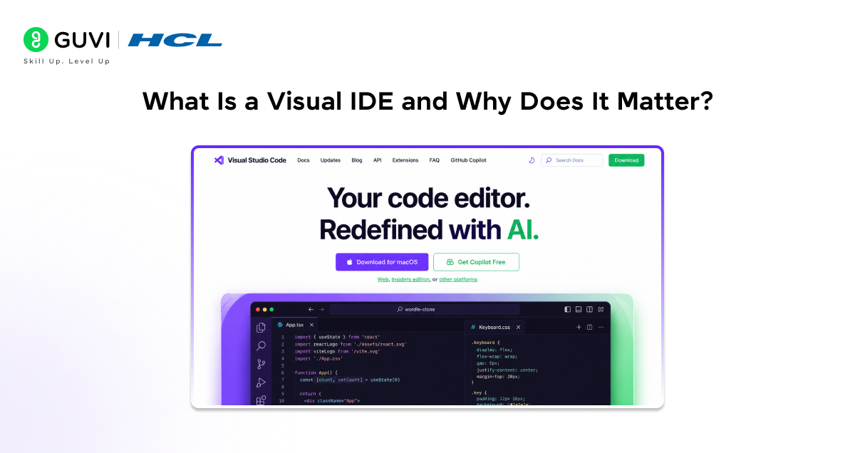 Become a 10x Product Designer with a Visual IDE 4 What Is a Visual IDE and Why Does It Matter?