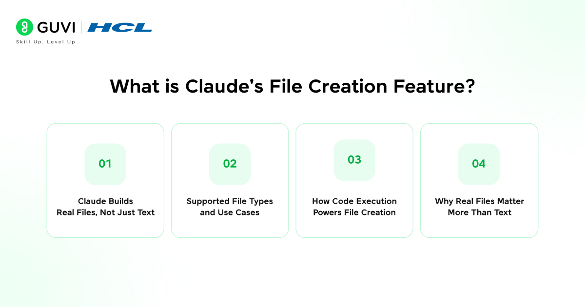 What Is Claude's File Creation Feature?