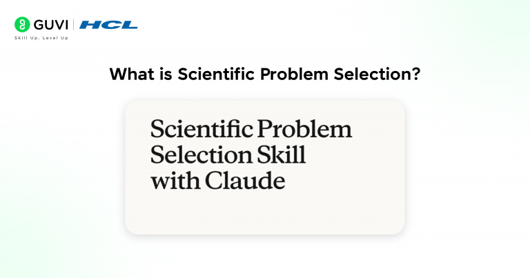 Master Scientific Problem Selection in Claude