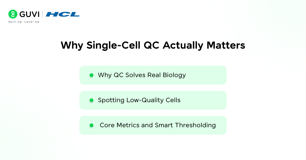 Unlock Claude for Effortless Single-Cell RNA QC 1 Why Single Cell QC Actually Matters
