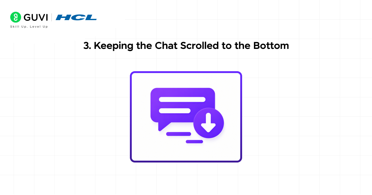 How Vercel built the v0 iOS app 4 3. Keeping the Chat Scrolled to the Bottom