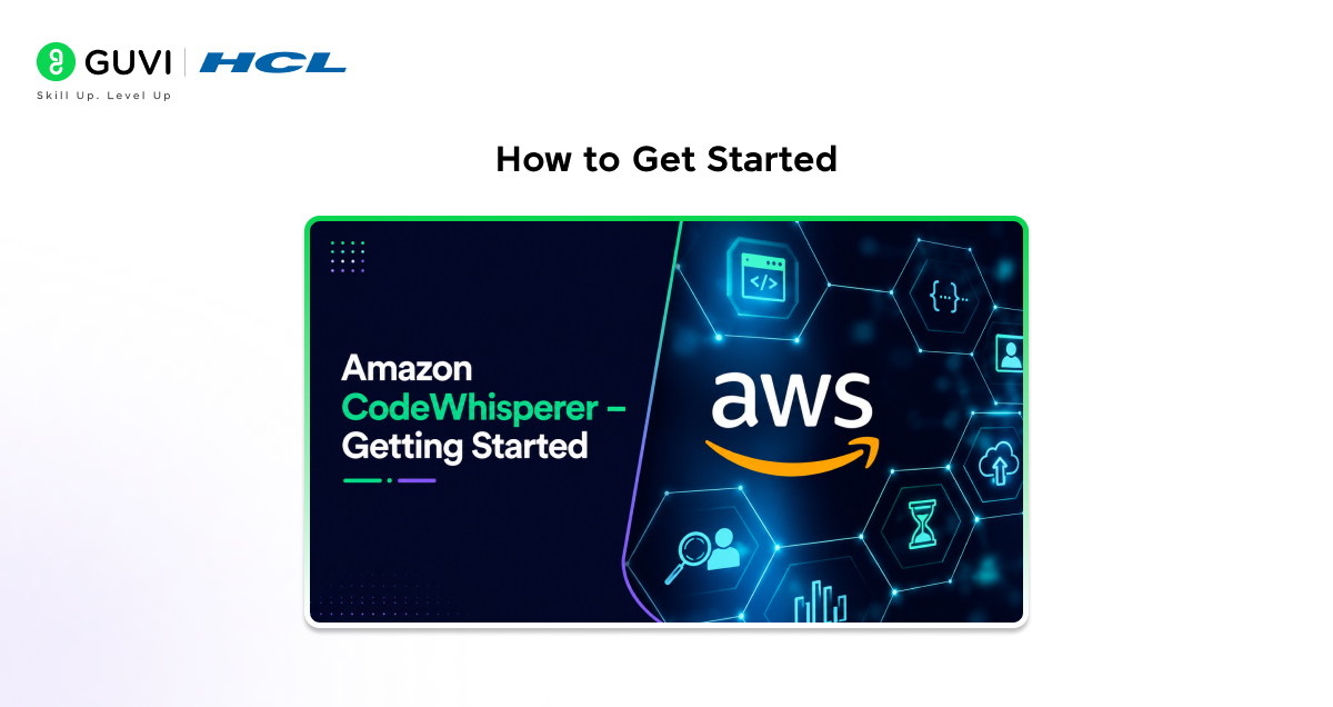 Generating Code with Amazon CodeWhisperer 5 how to get started