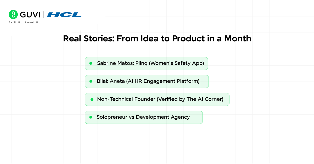From Idea to Full-Blown Product in a Month 4 real world stories from idea to product in a month
